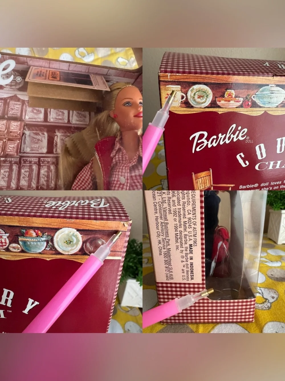 NIB Country Charm Cracker Barrel Limited Edition doll